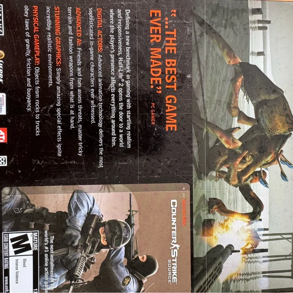 Half-Life 2 PC Game by Valve - Black